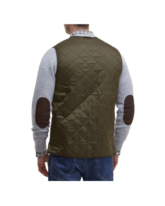 Gilet trapuntato / fodera con zip Polarquilt Olive POLARQUIT WAISTCOAT ZIP OL91 BARBOUR 