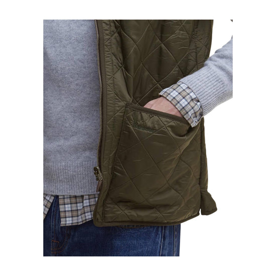 Gilet trapuntato / fodera con zip Polarquilt Olive POLARQUIT WAISTCOAT ZIP OL91 BARBOUR 