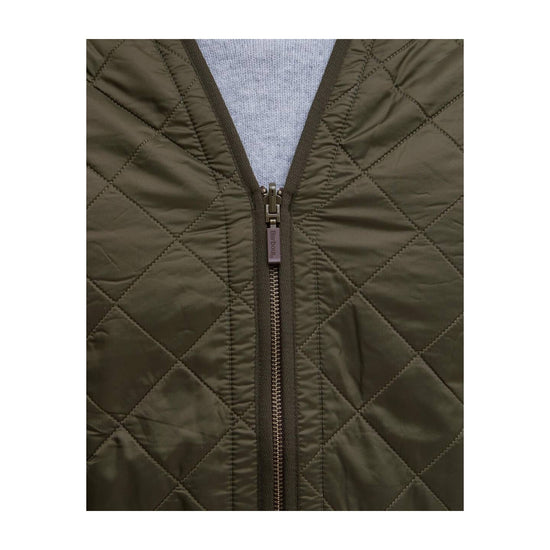 Gilet trapuntato / fodera con zip Polarquilt Olive POLARQUIT WAISTCOAT ZIP OL91 BARBOUR 