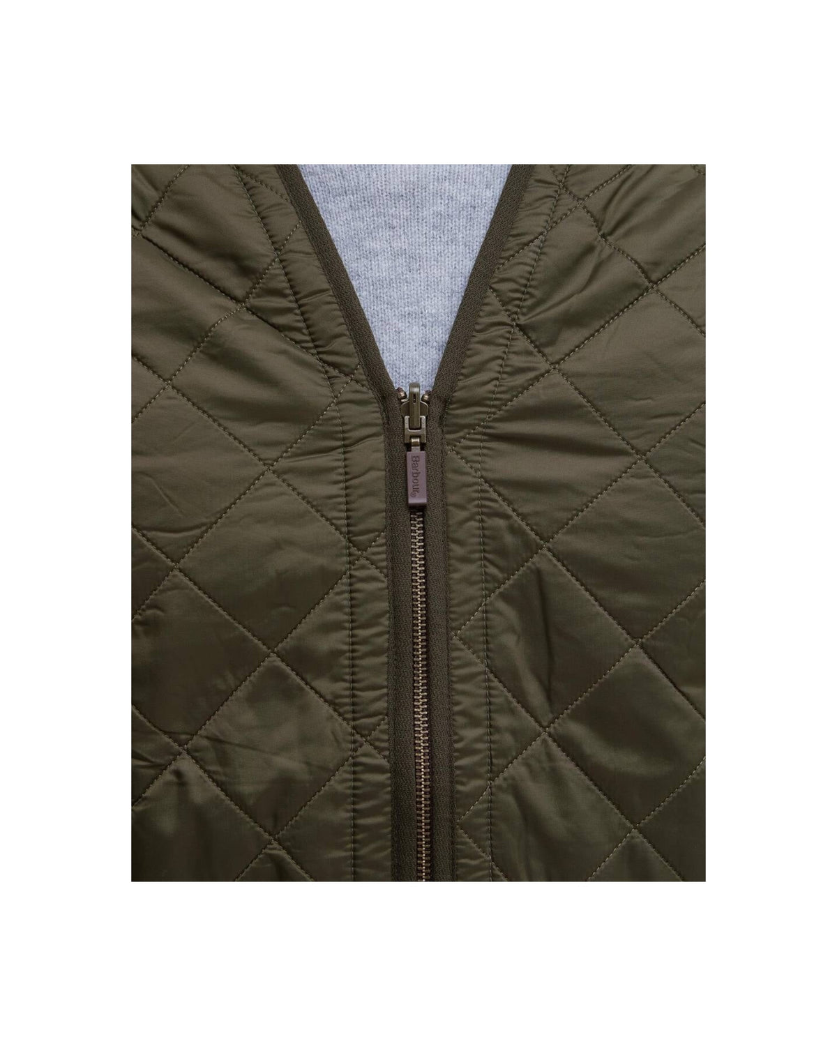 Gilet trapuntato / fodera con zip Polarquilt Olive POLARQUIT WAISTCOAT ZIP OL91 BARBOUR 
