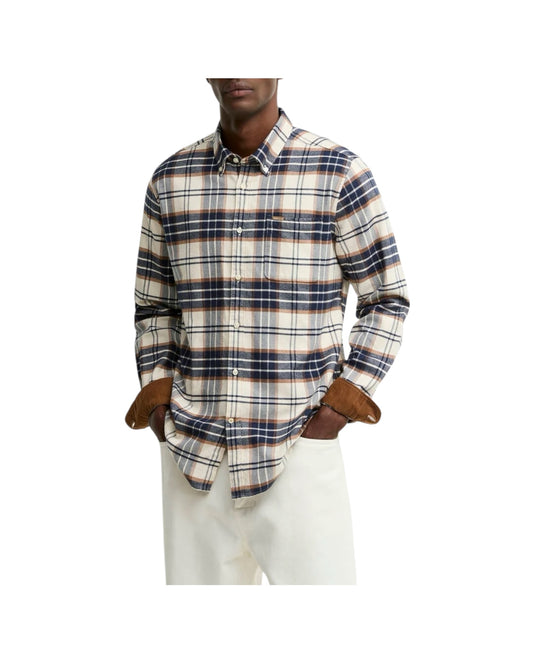 Camicia Portdown taglio sartoriale Ecru PORTDOWN TAILORED BE11 ECRU BARBOUR 