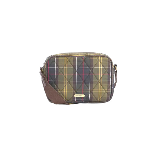 Borsa trapuntata a tracolla Tartan QUILTED CROSSBODY TN11 CLASSIC TARTAN BARBOUR 