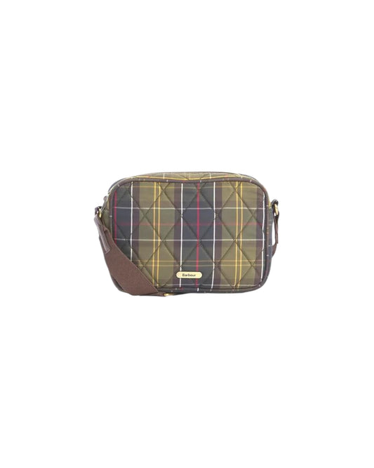 Borsa trapuntata a tracolla Tartan QUILTED CROSSBODY TN11 CLASSIC TARTAN BARBOUR 