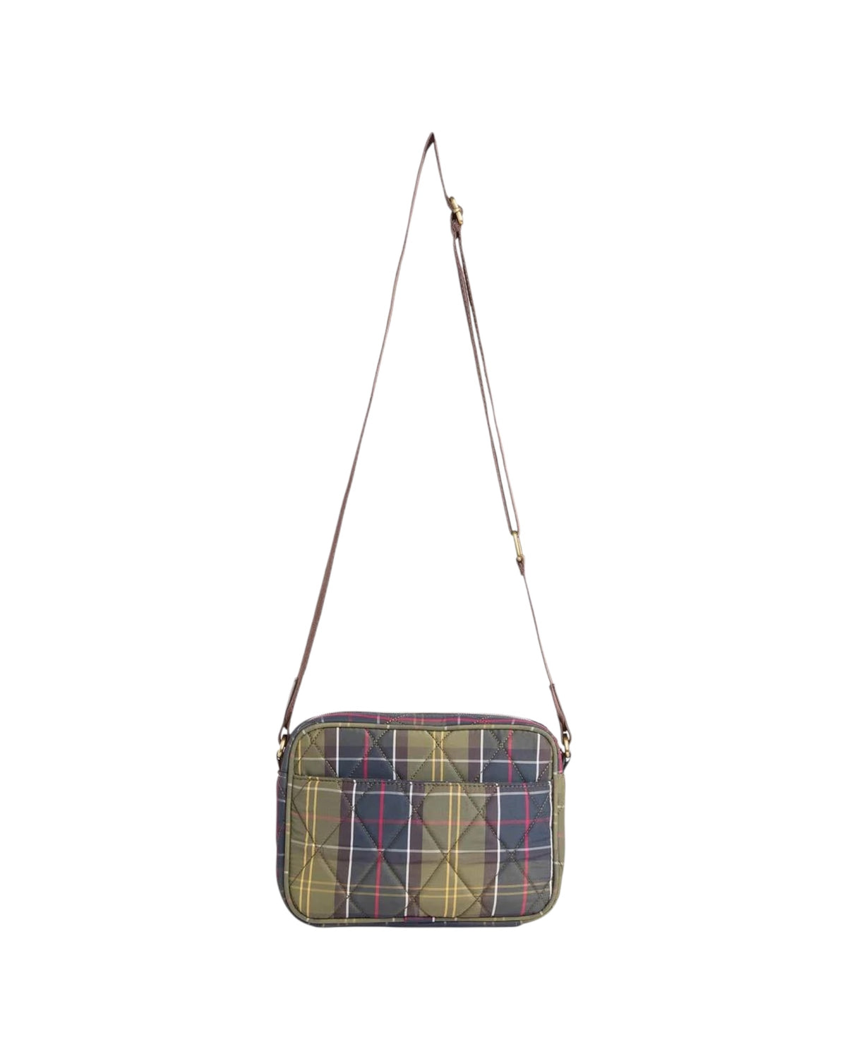 Borsa trapuntata a tracolla Tartan QUILTED CROSSBODY TN11 CLASSIC TARTAN BARBOUR 