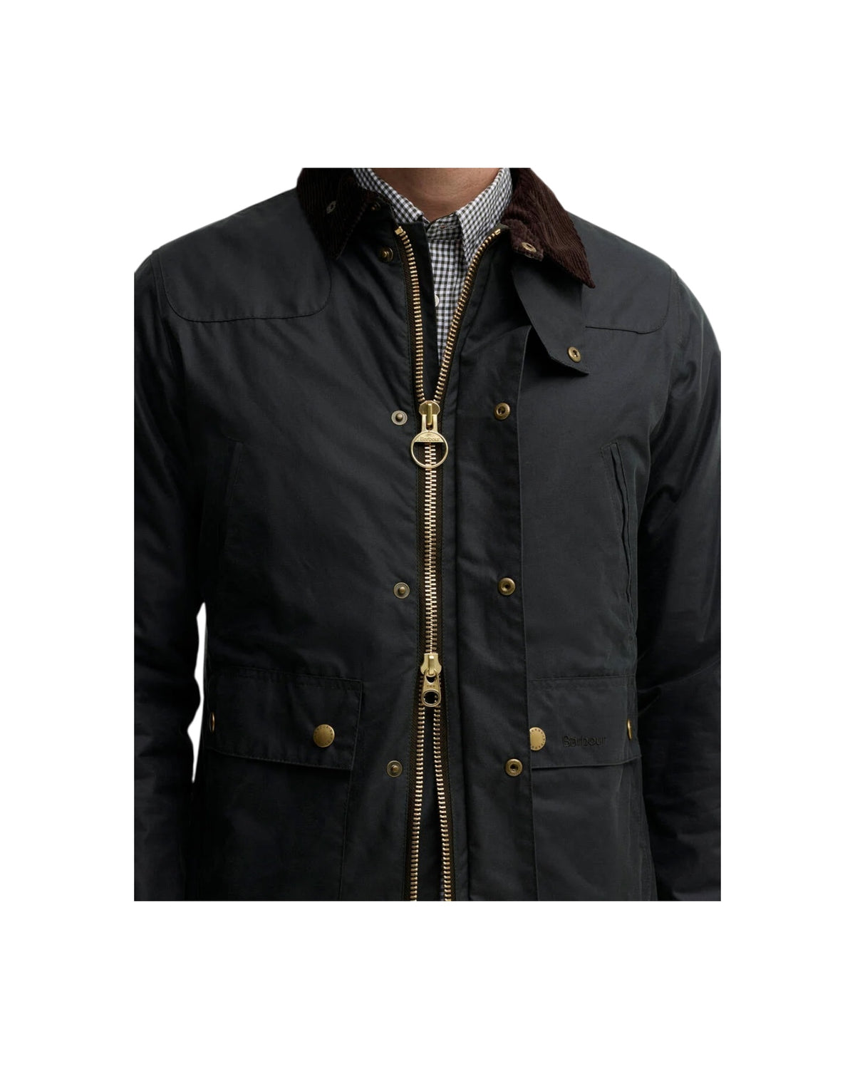 Giacca in cotone cerato Reelin Sage REELIN SG51 SAGE BARBOUR 