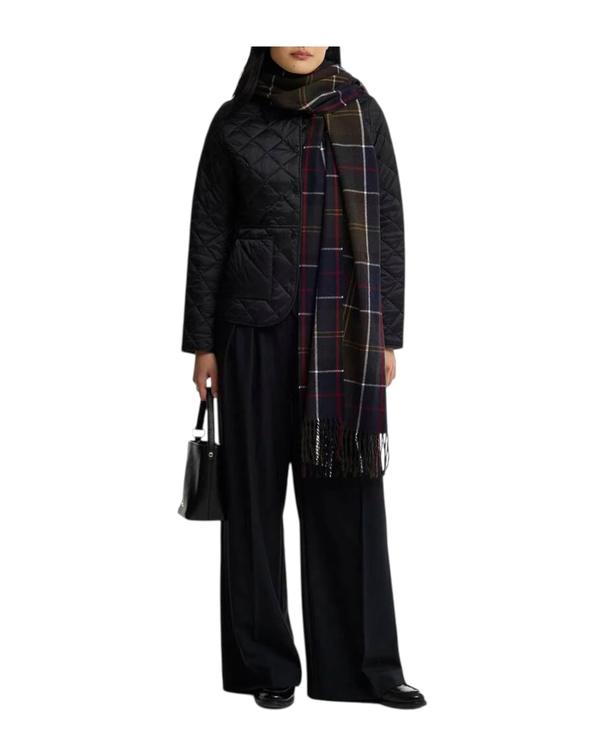 Mantella Stanway Tartan STANWAY TARTAN WRAP TN11 CLASSIC TARTAN BARBOUR 