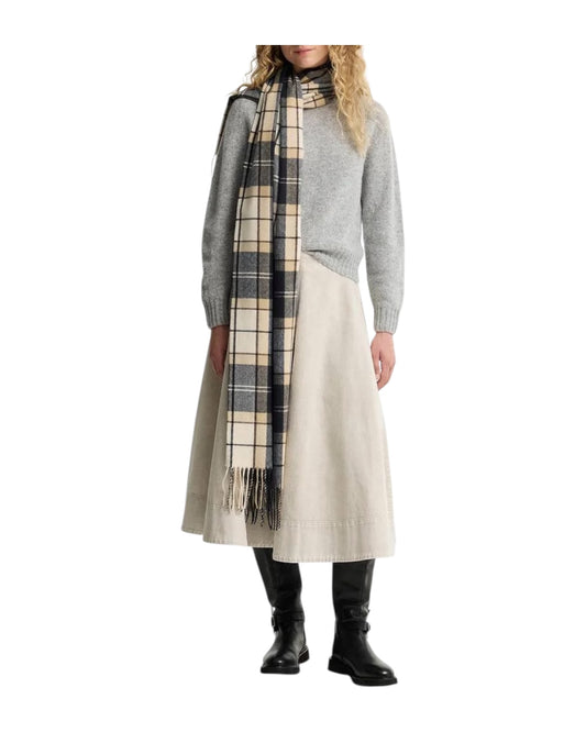 Mantella Stanway Lt birchwood dress STANWAY TARTAN WRAP TN26 LT BIRCHWOOD DRESS BARBOUR 