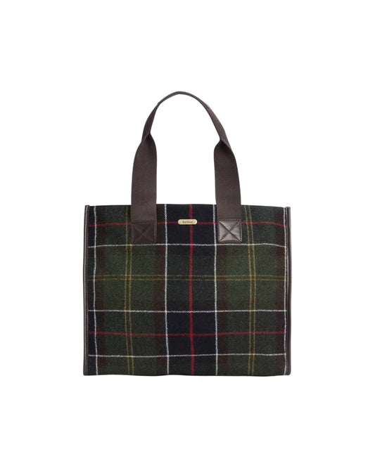Borsa Tote Turnberry in tartan TURNBERRY TARTAN TOTE OL91 CLASSIC TARTAN BARBOUR 