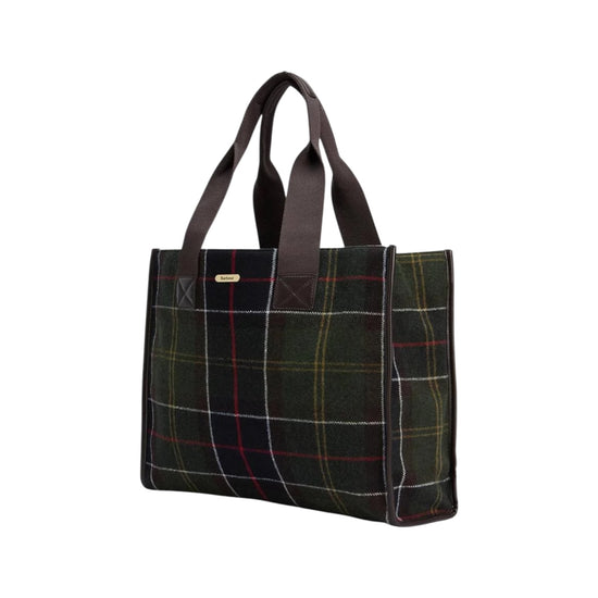 Borsa Tote Turnberry in tartan TURNBERRY TARTAN TOTE OL91 CLASSIC TARTAN BARBOUR 