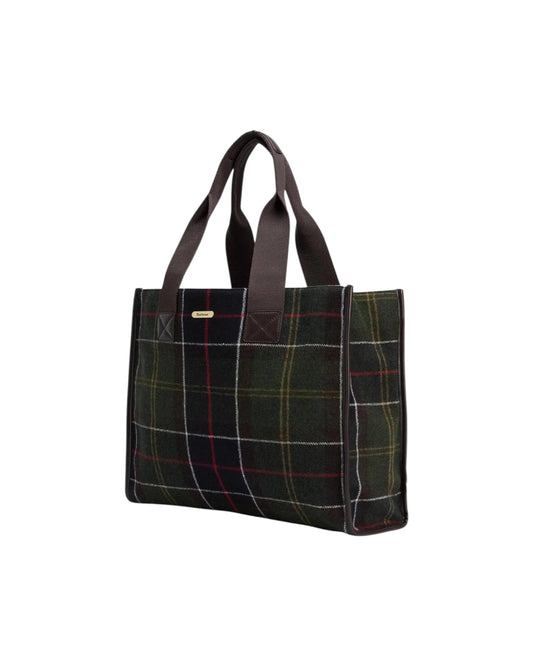 Borsa Tote Turnberry in tartan TURNBERRY TARTAN TOTE OL91 CLASSIC TARTAN BARBOUR 