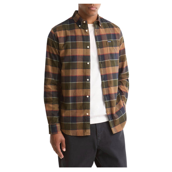 Camicia Valley Check Olive VALLEY TAILORED OL55 OLIVE BARBOUR 