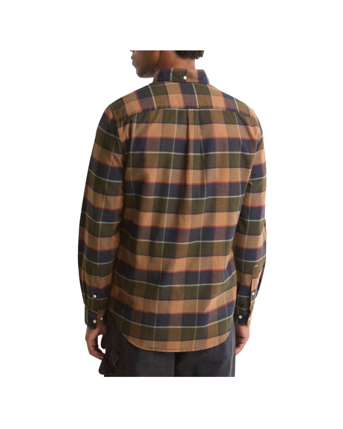Camicia Valley Check Olive VALLEY TAILORED OL55 OLIVE BARBOUR 
