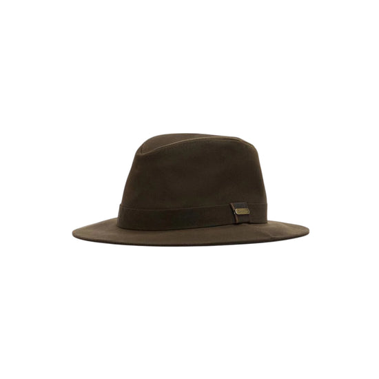 Fedora cerato vintage Olive VINTAGE WAX BUSHMAN OL72 OLIVE BARBOUR 