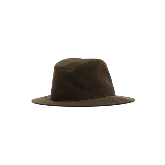 Fedora cerato vintage Olive VINTAGE WAX BUSHMAN OL72 OLIVE BARBOUR 