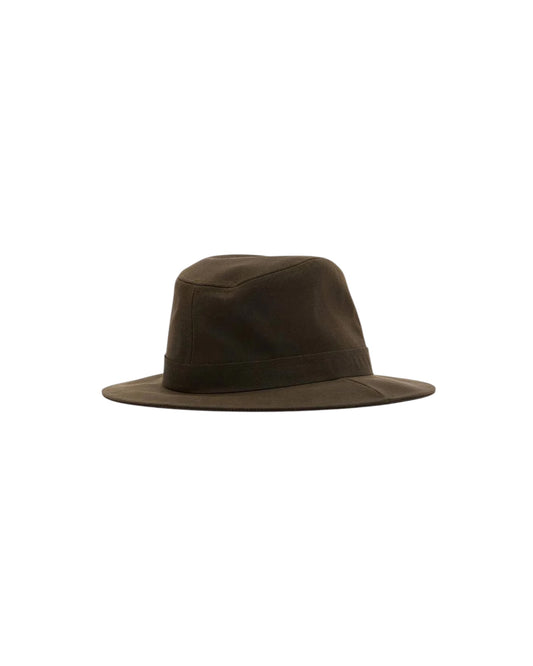 Fedora cerato vintage Olive VINTAGE WAX BUSHMAN OL72 OLIVE BARBOUR 