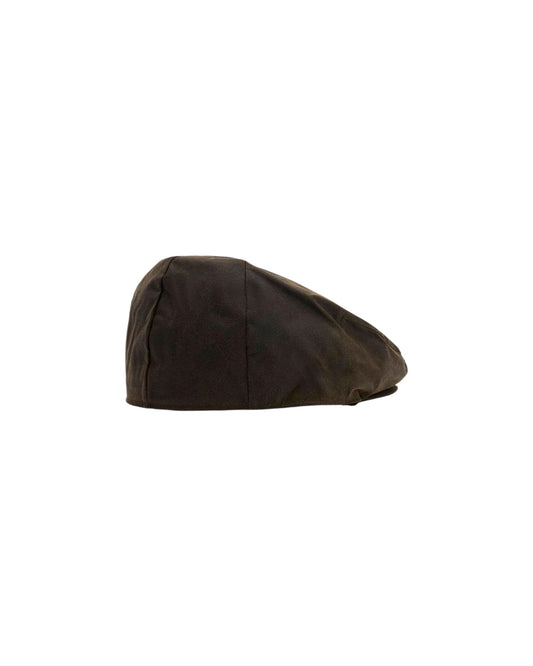 Basco cerato Olive WAX FLAT CAP OL71 OLIVE BARBOUR 