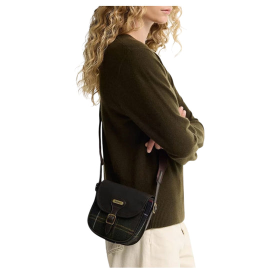 Mini borsa a tracolla Whitley in tartan WHITLEY TTN MINI CROSSBODY TN11 CLASSIC TARTAN BARBOUR 