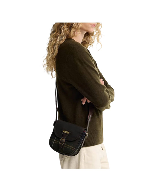 Mini borsa a tracolla Whitley in tartan WHITLEY TTN MINI CROSSBODY TN11 CLASSIC TARTAN BARBOUR 