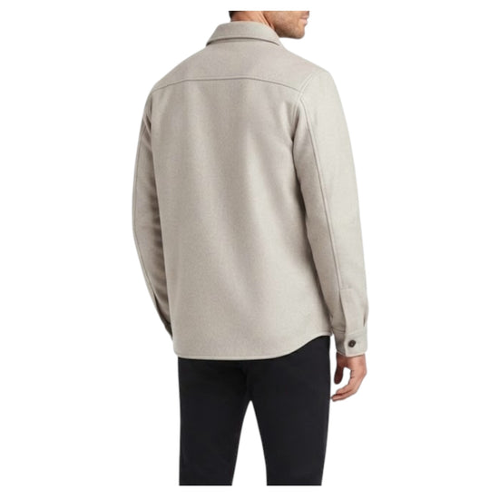 Overshirt in lana Beige 5003 BEIGE BL'KER 