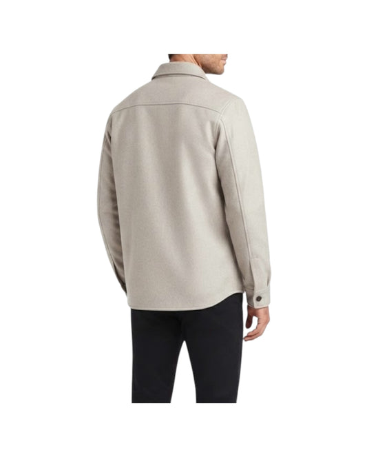 Overshirt in lana Beige 5003 BEIGE BL'KER 