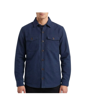 Overshirt in fustagno Navy 5013 NAVY BL'KER 