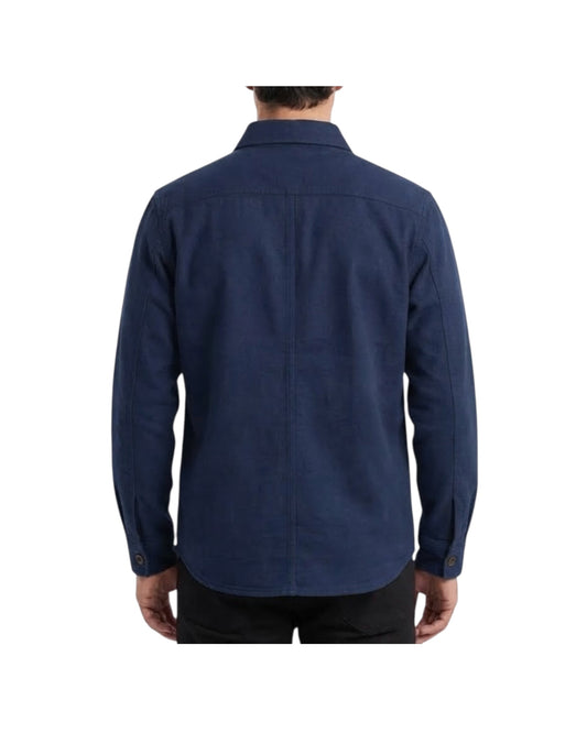 Overshirt in fustagno Navy 5013 NAVY BL'KER 
