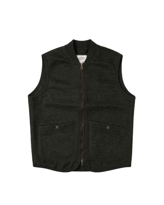 Gilet in lana cotta Green 5015 GREEN BL'KER 