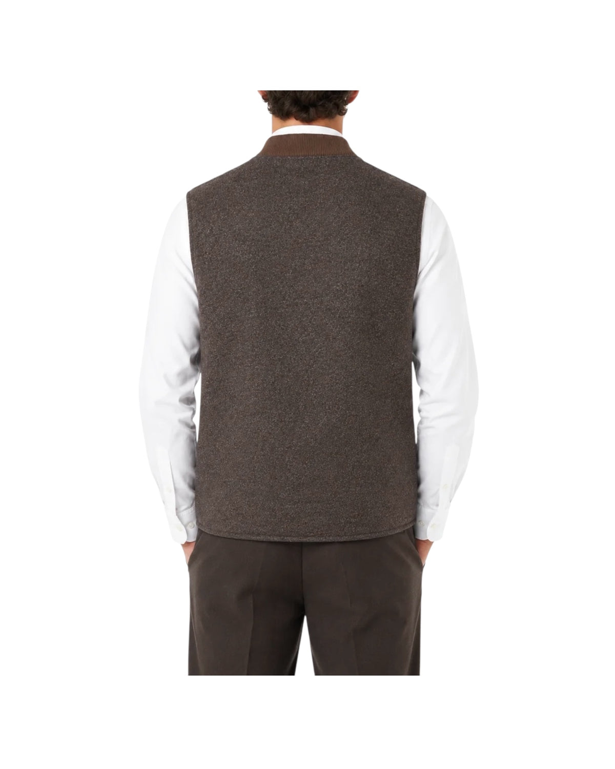 Gilet Donegal reversibile Brown 5027 BROWN BL'KER 