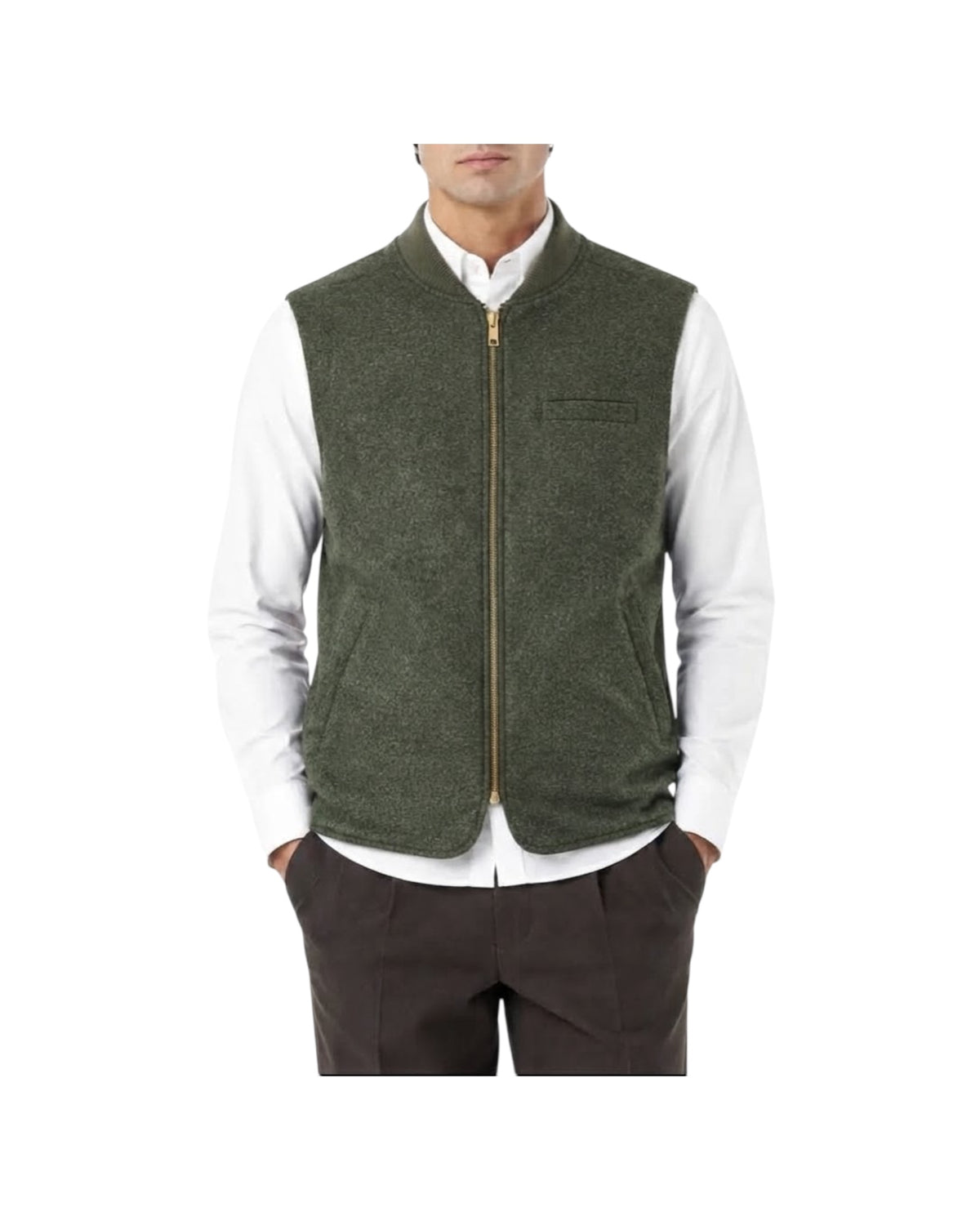 Gilet Donegal reversibile Green 5027 GREEN BL'KER 