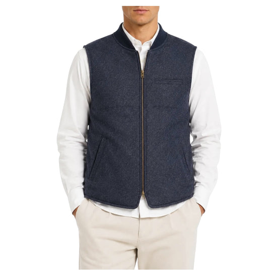 Gilet Donegal reversibile Navy 5027 NAVY BL'KER 