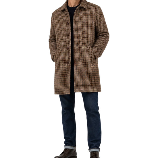 Cappotto in lana Pied De Poule 5033 PIED DE POULE BL'KER 