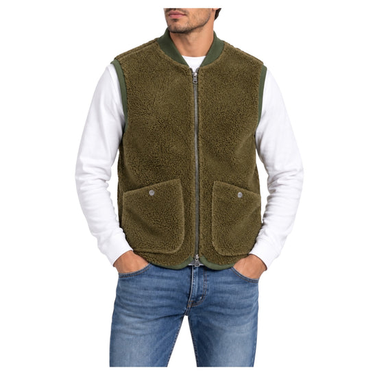 Gilet in pile Military 5040 MILITARY BL'KER 