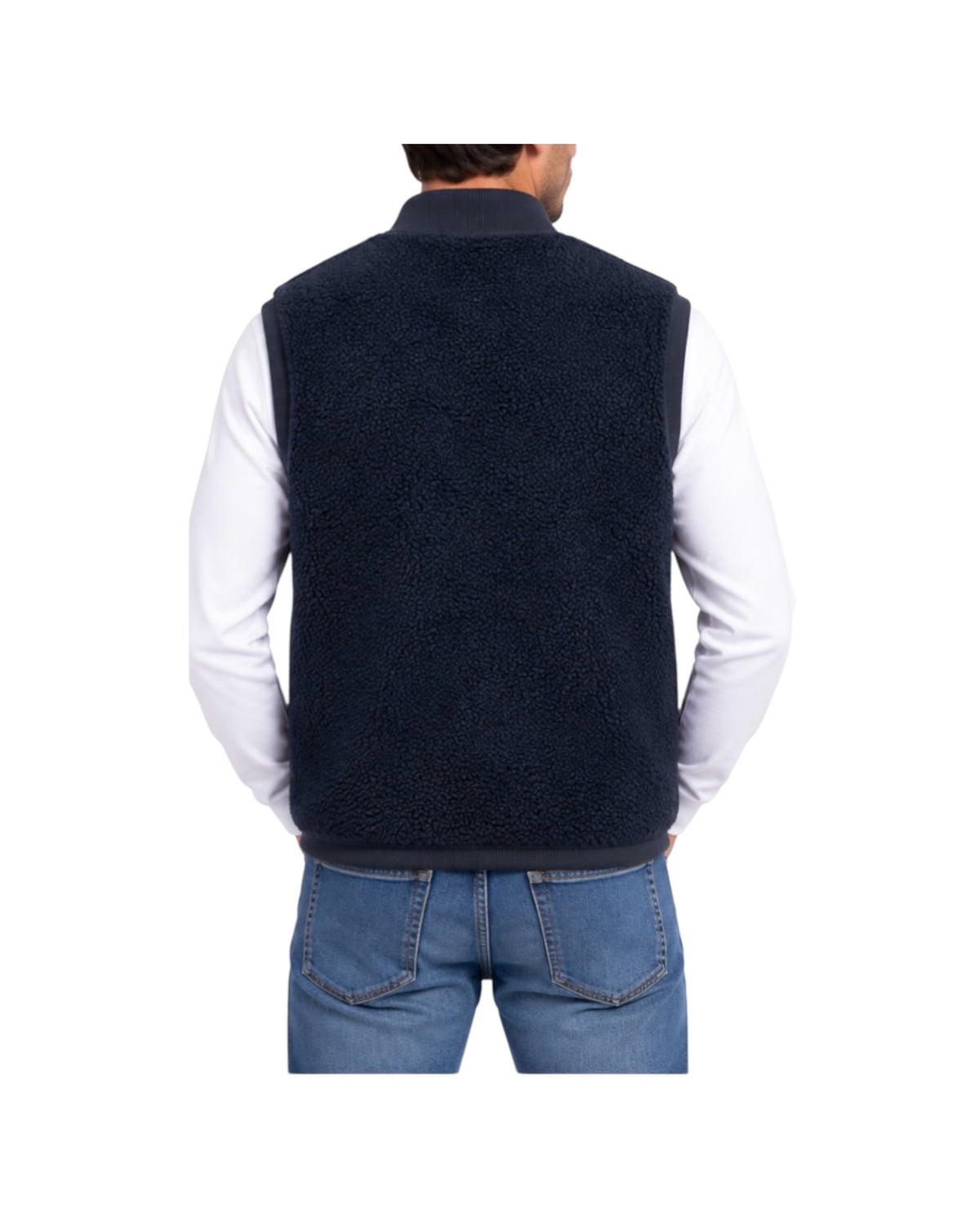 Gilet in pile Navy 5040 NAVY BL'KER 