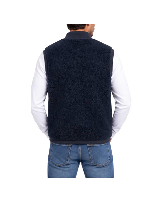 Gilet in pile Navy 5040 NAVY BL'KER 