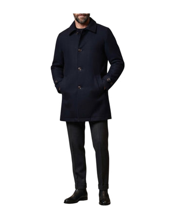 Cappotto in lana Navy 5052 NAVY BL'KER 