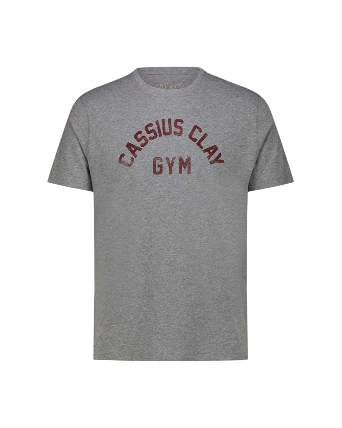 T-Shirt con stampa Grey Melange 8000G GREY MELANGE BL'KER 