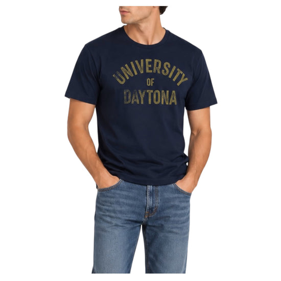 T-shirt con stampa Navy 8000G NAVY BL'KER 
