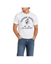 T-shirt con stampa White