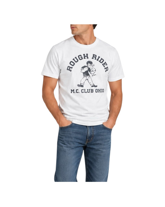T-shirt con stampa White 8000G WHITE BL'KER 