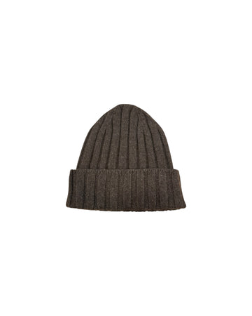 Cappello Unisex in cashmere Marrone melange 9010 MARRONE MELANGE BL'KER 