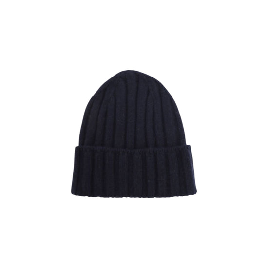 Cappello Unisex in cashmere Navy 9010 NAVY BL'KER 