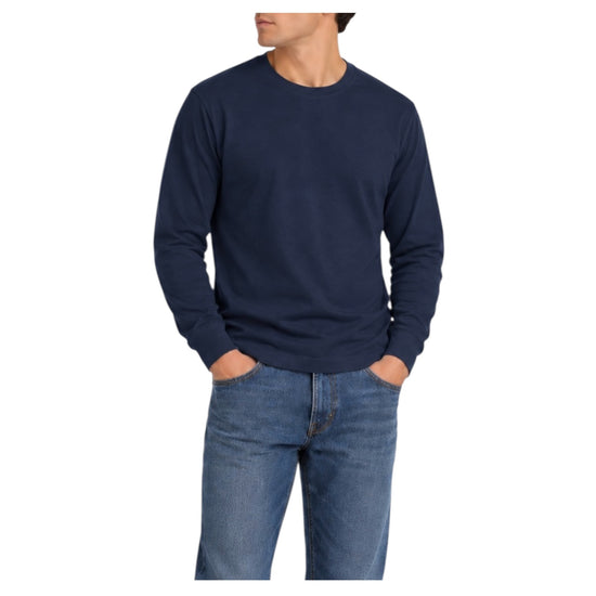 T-shirt manica lunga Navy W1001 NAVY BL'KER 