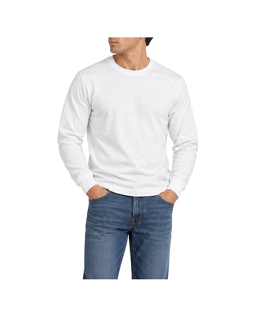 T-shirt manica lunga White W1001 WHITE BL'KER 