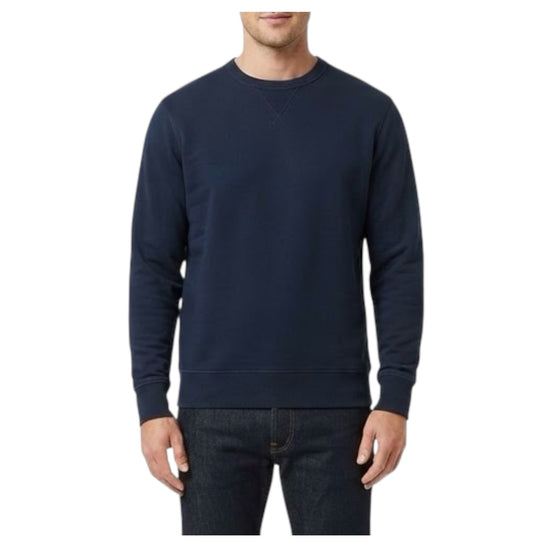 Felpa girocollo Navy W4008 NAVY BL'KER 