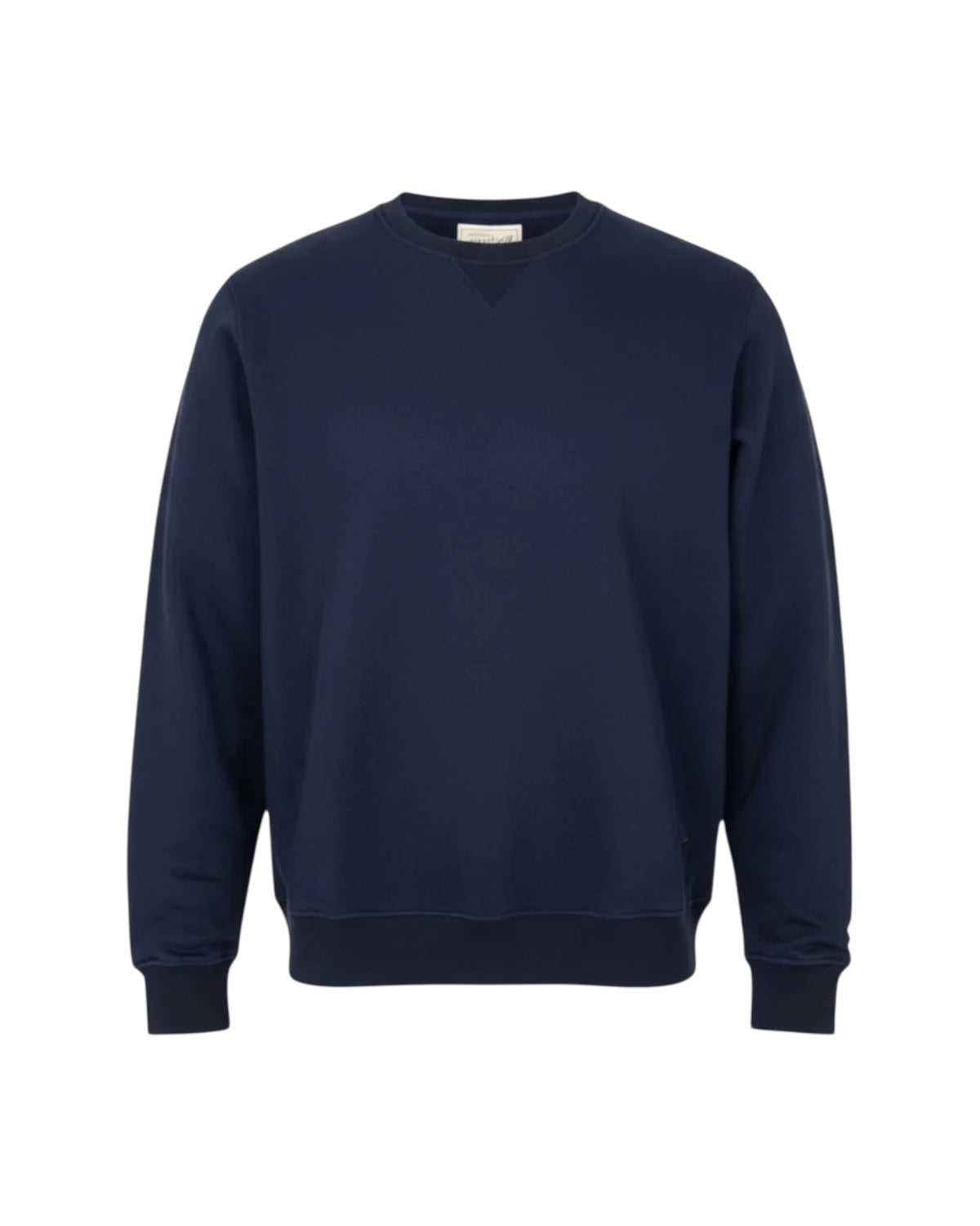 Felpa girocollo Navy W4008 NAVY BL'KER 