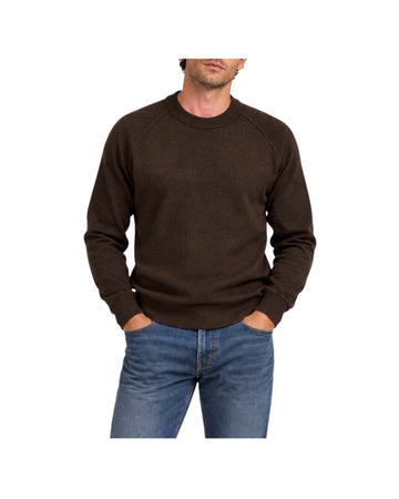 Maglione taglio felpa Marrone W9009 BROWN BL'KER 