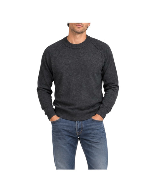 Maglione taglio felpa Dark grey W9009 DARK GREY BL'KER 