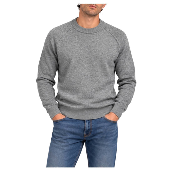 Maglione taglio felpa Mid grey W9009 MID GREY BL'KER 
