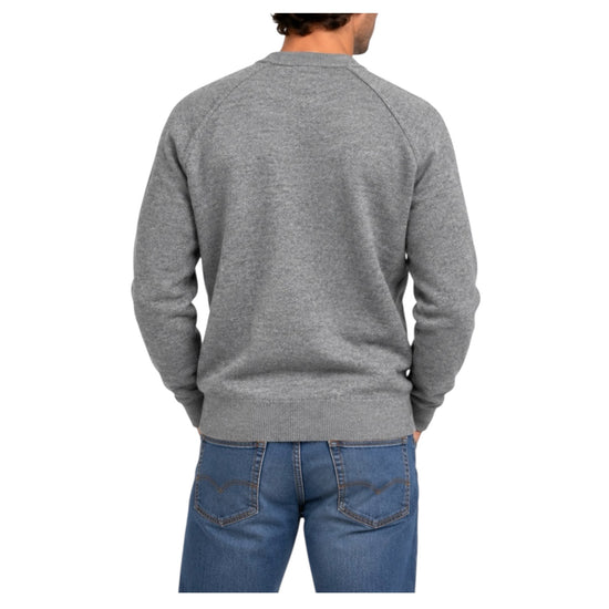 Maglione taglio felpa Mid grey W9009 MID GREY BL'KER 