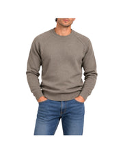 Maglione taglio felpa Tortora